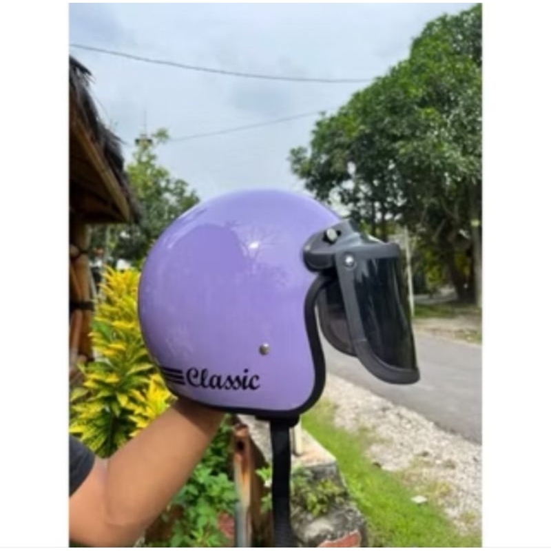 HELM BOGO CLASIC FULL WARNA ORIGINAL PRODUK