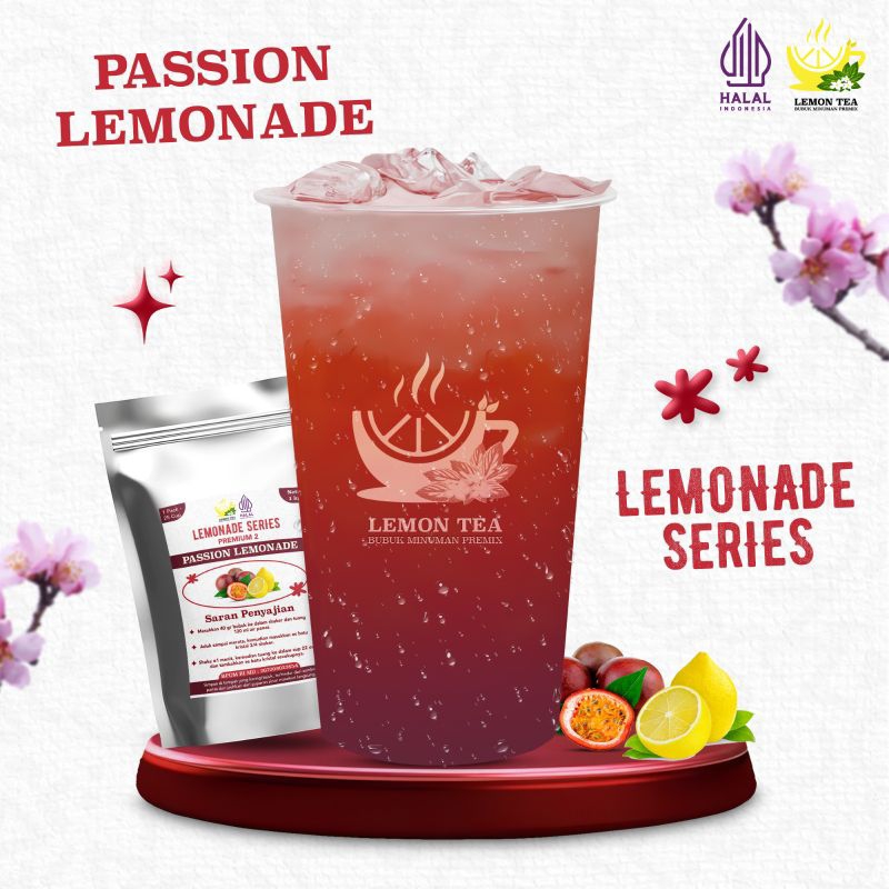 

PASSION LEMONADE 1KG/bubuk minuman premium