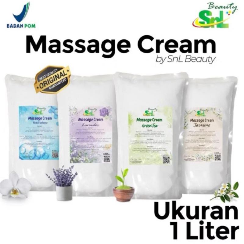 MASSAGE CREAM 1KG / KRIM PIJAT / CREAM MASSAGE (BPOM)