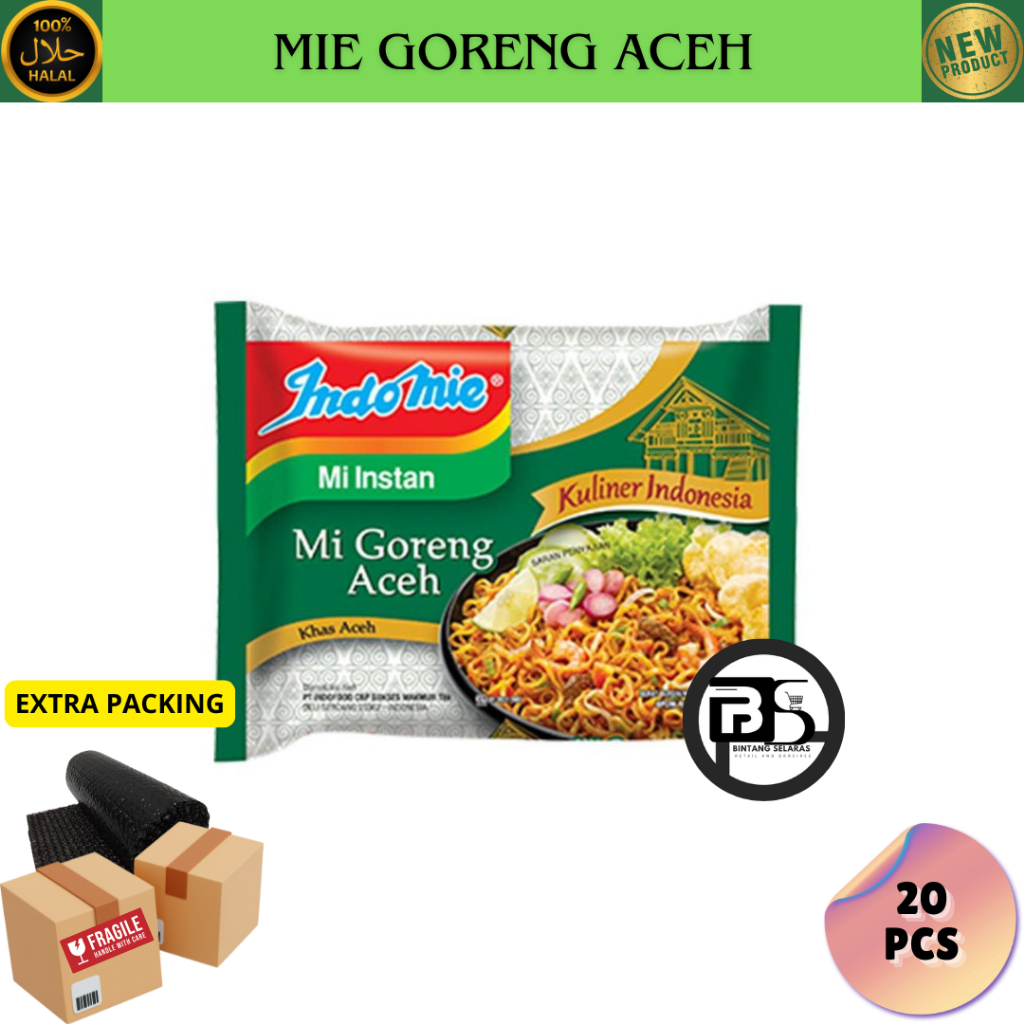 

INDOMIE GORENG ACEH 5-20 PCS