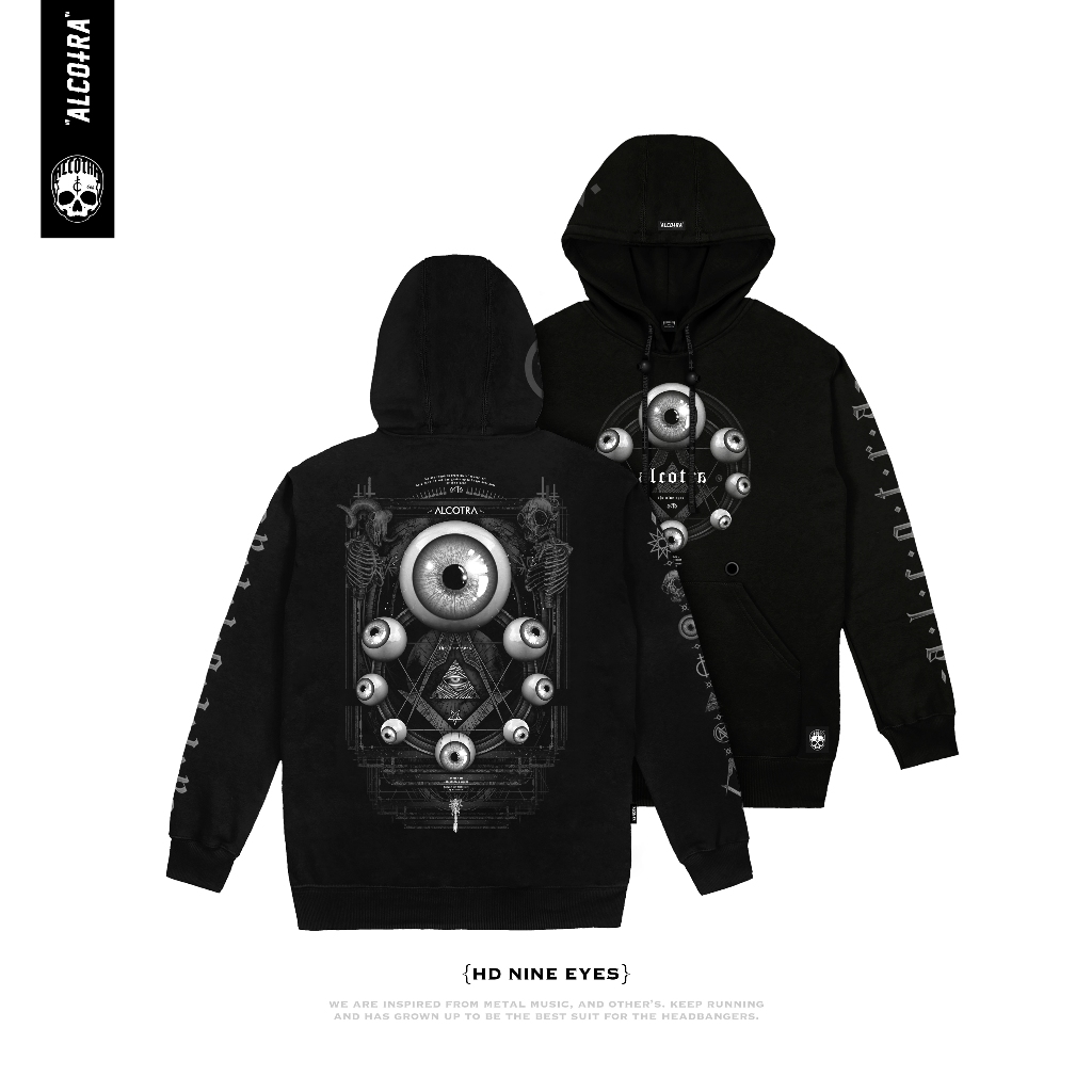 HD NINE EYES // HOODIE NINE EYES // HOODIE ALCOTRA