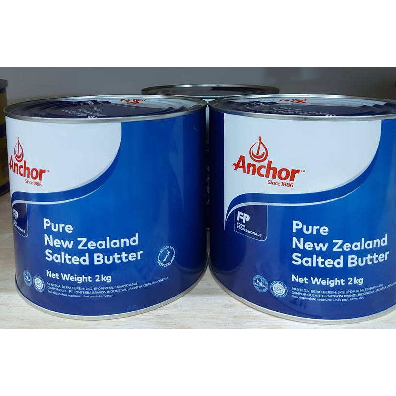 

Anchor tin butter 2 kg