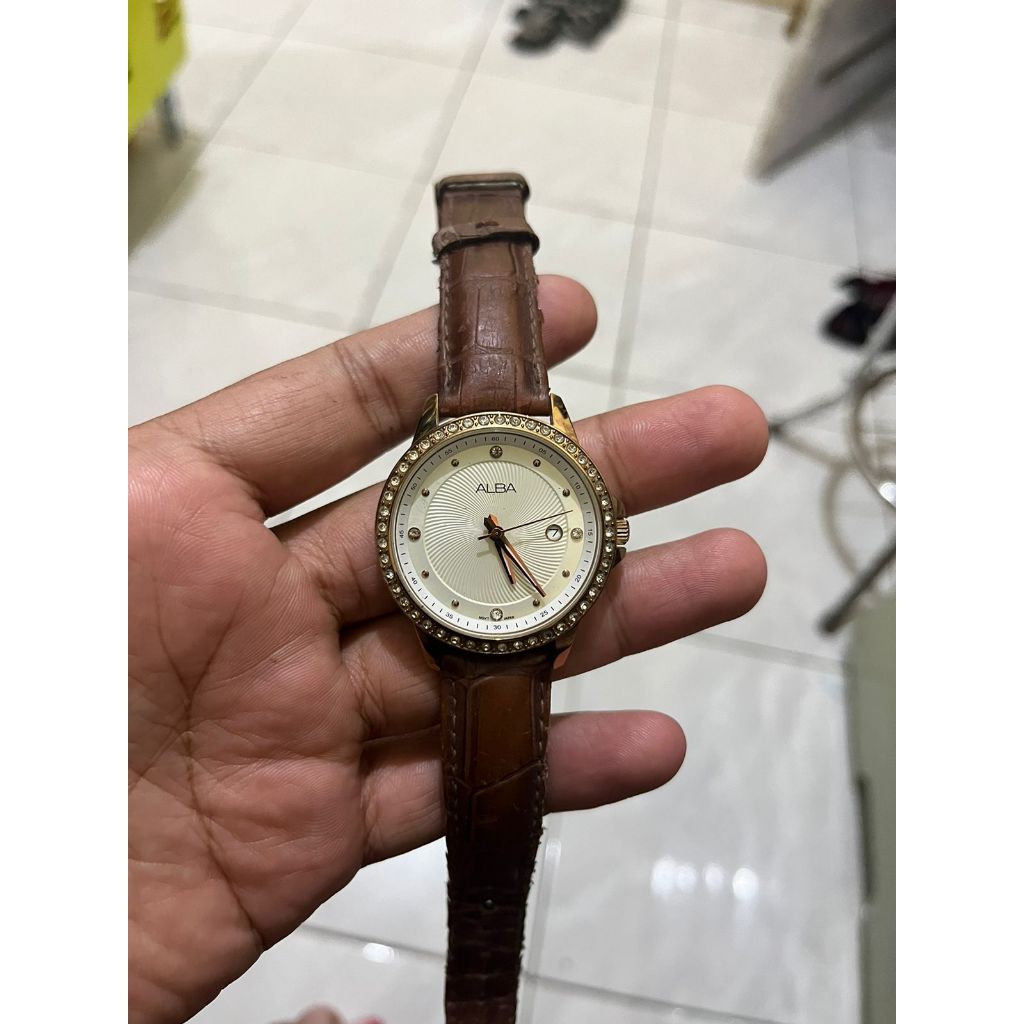 jam tangan alba seken ori bekas