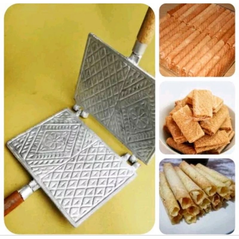 CETAKAN OPAK GAPIT CETAKAN KUE OPAK GULUNG CETAKAN KUE SEMPRONG CETAKAN KUE TRADISIONAL