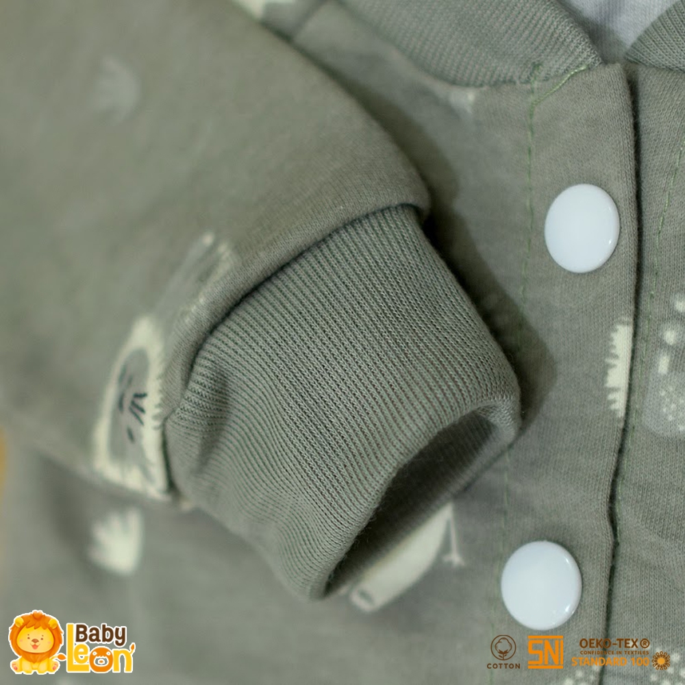 Premium Babyleon Jumpsuit Bayi 0-1Th Jumpsuit Bayi Kaki Tutup Jumper Bayi Newborn Baby Sleepsuit