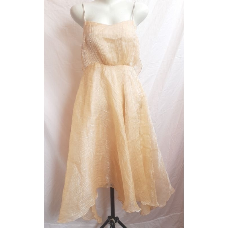 GAUN DRESS MEWAH ELEGAN LOOK MEREK AIFUNIEE PESTA EVENT EVENING LIKE NEW PRELOVED PL PRE