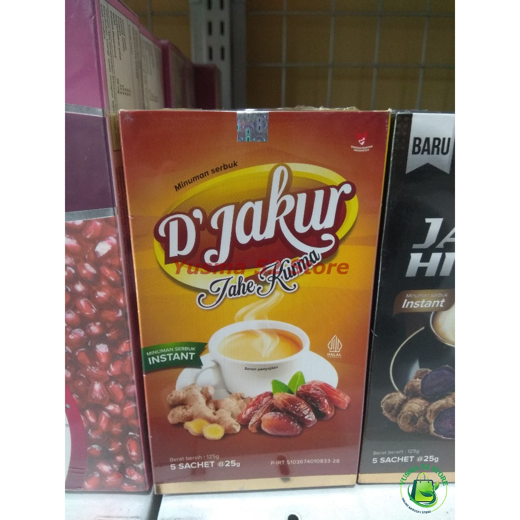 

Minuman Serbuk Jahe Kurma DJakur Isi 5 Sachet