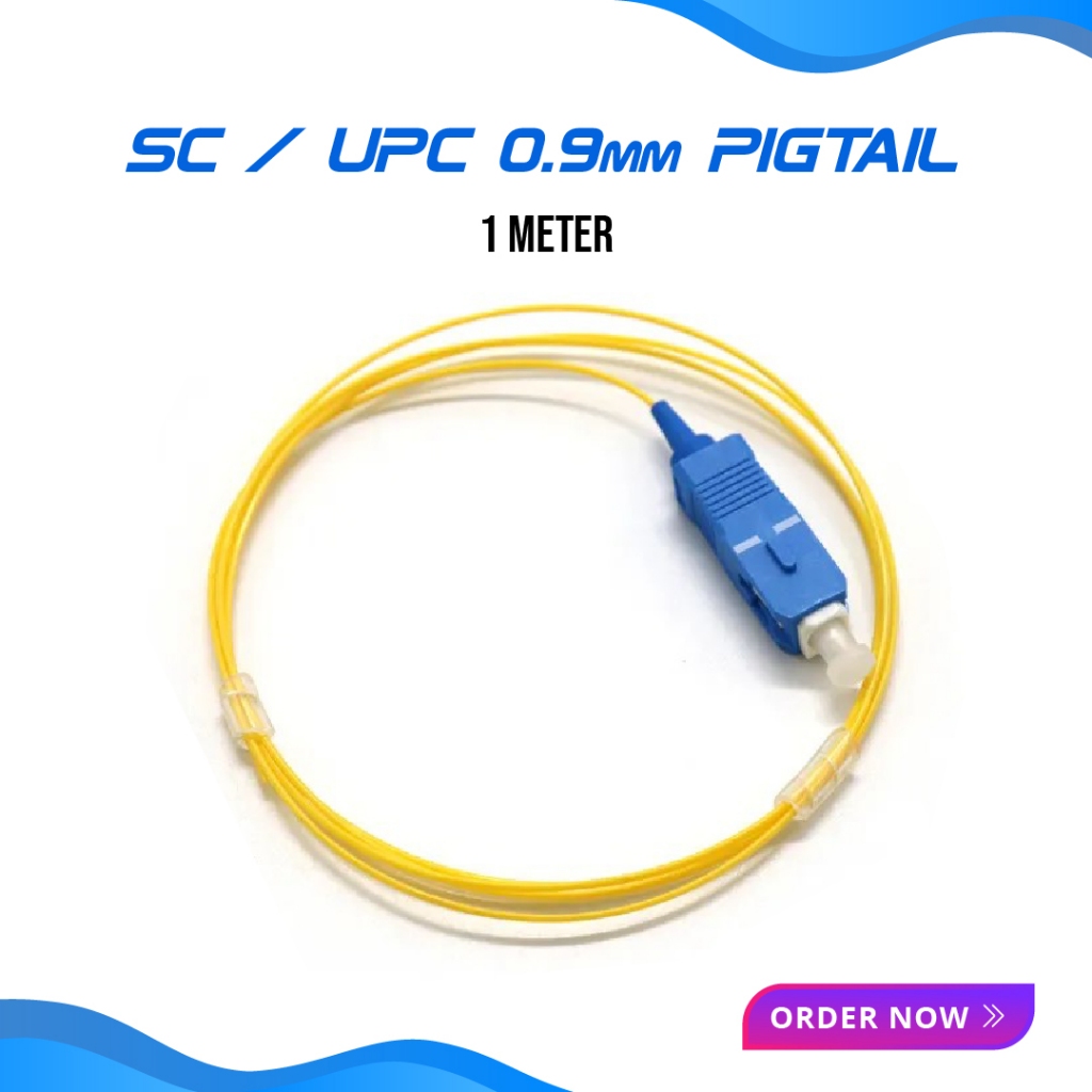 Pigtail sc upc 0.9mm 1 meter - Pigtail FO