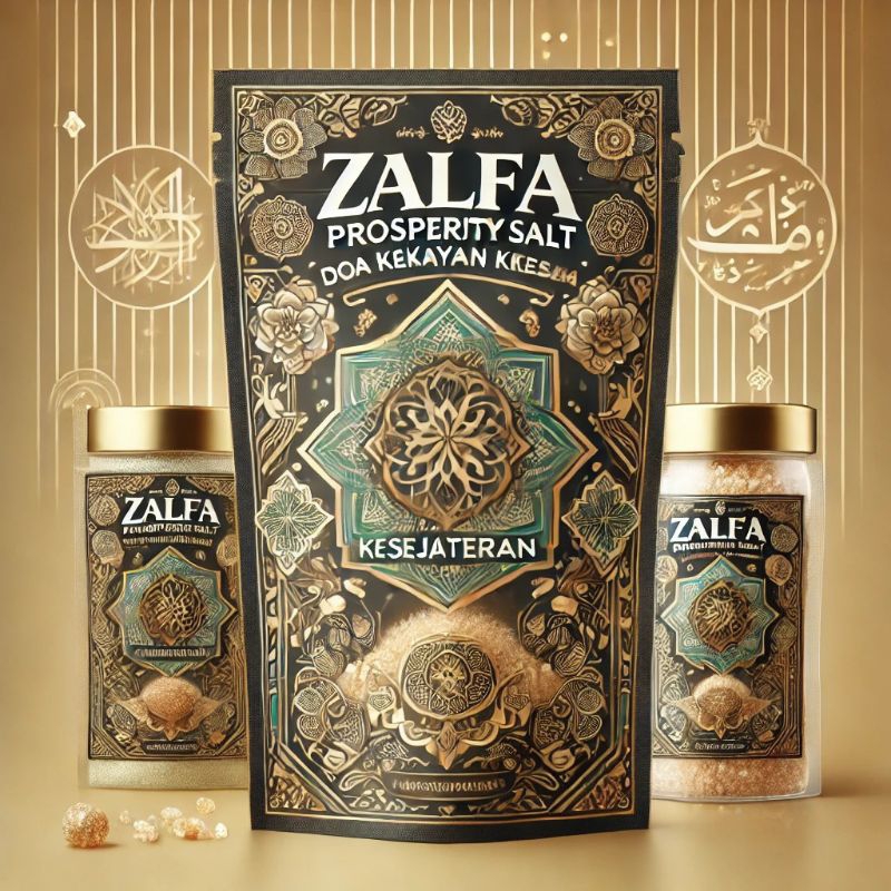 

Garam Doa untuk Kekayaan, Kelancaran Rezeki, dan Energi Positif Menuju Kesuksesan Zalfa Prosperity Salt (100 g)