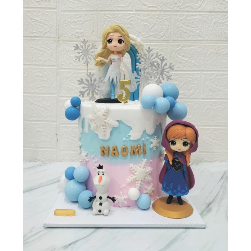 

Birthday cake custom Frozen , Kue ulangtahun Frozen