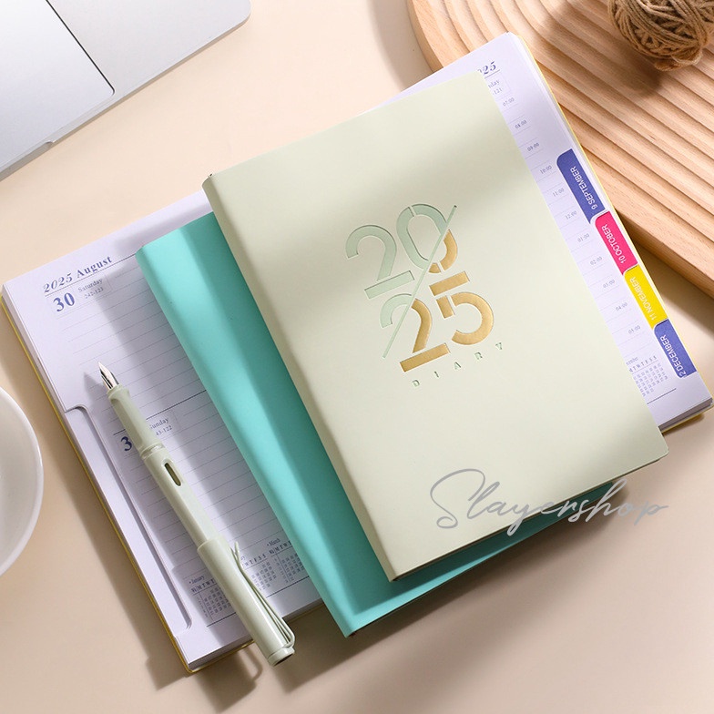 

KODE G98Y Agenda Notebook daily 225 Planner Notepad Diary Stationery schoolsupplies 8 gsm English version