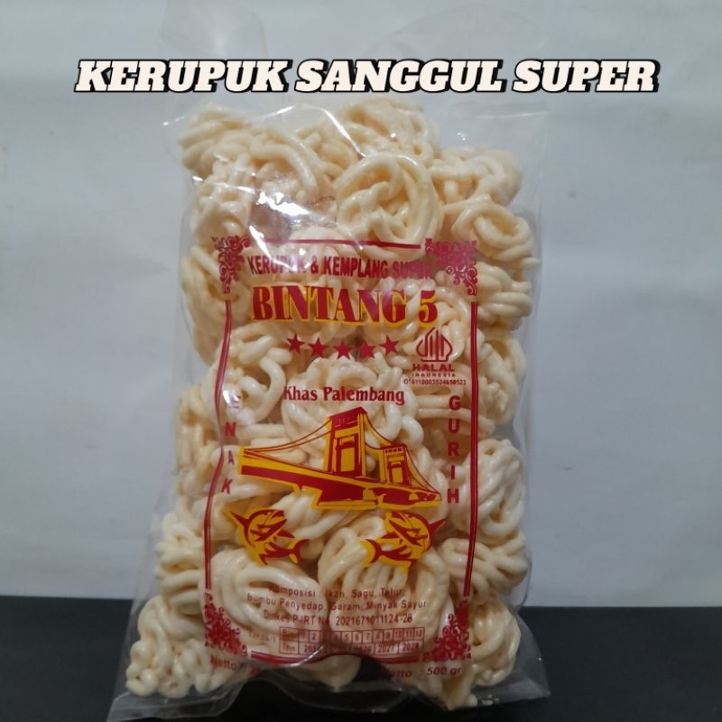 

KERUPUK SANGGUL SUPER 250 GRAM 1 BUNGKUS