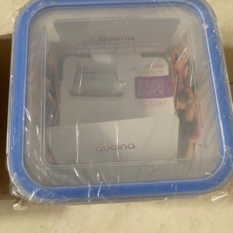 QUCINA SQUARE NEW KOTAK MAKANAN / KOTAK BEKAL