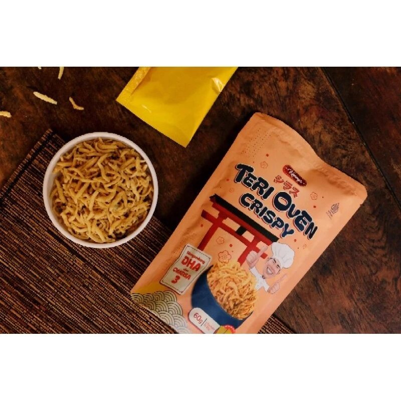 

wiw TERI JEPANG OVEN ORIGINAL KRISPI 60GR - TERI JEPANG SHIRASU KUANGS SNACK ANAK