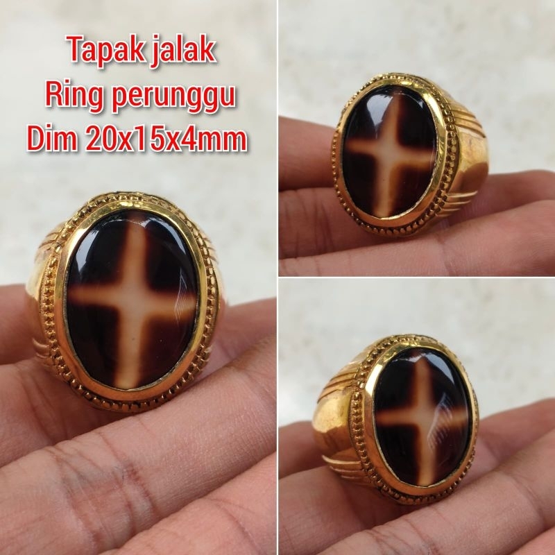 CINCIN PRIA BATU TAPAK JALAK RING PERUNGGU SUPER
