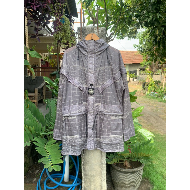 Stone Island Reflective Grid On Lamy-Tc