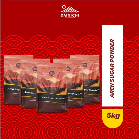 

Dainichi Paket Gula Aren Bubuk 5 kg / Aren Powder/ Gula Aren