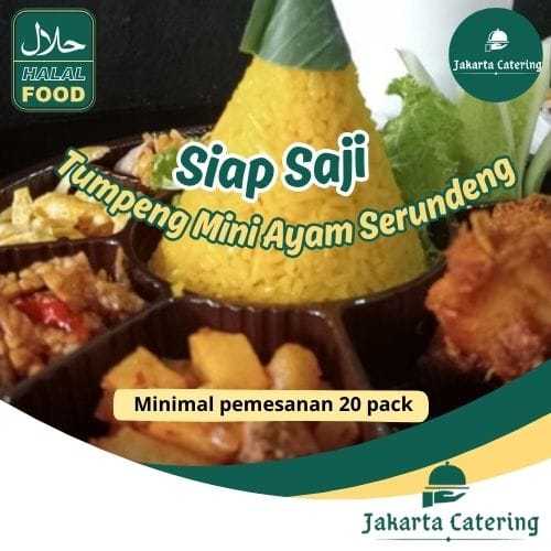 

Nasi Tumpeng Mini Ayam Serundeng Ekonomis Halal/Murah/Enak Pas Untuk Semua Acara
