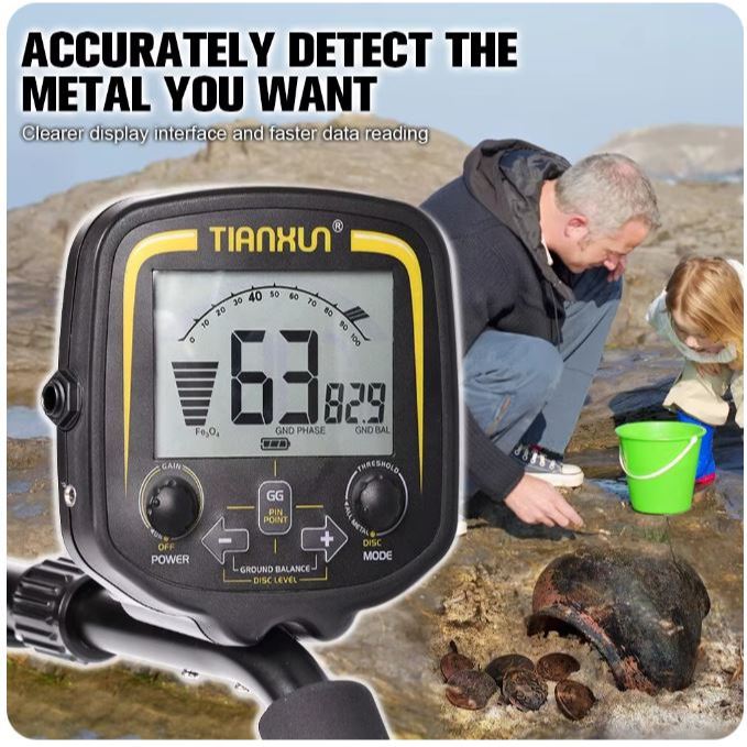 Mycoolcell Original Tianxun Tx850 Old Black Standard Coil 11" Inch Metal Detector Tx850 Underground