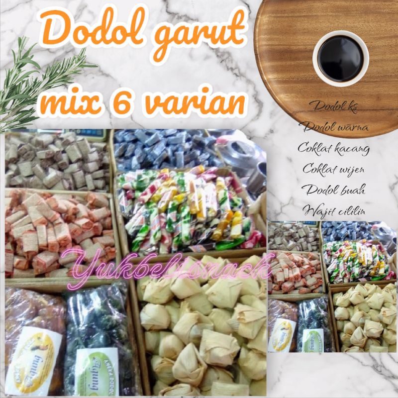 

dodol garut/dodol garut komplit/dodol garut 6 varian/500gr