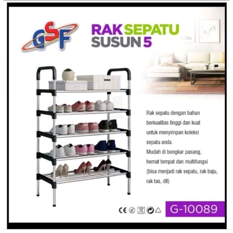 Rak sepatu Gsf