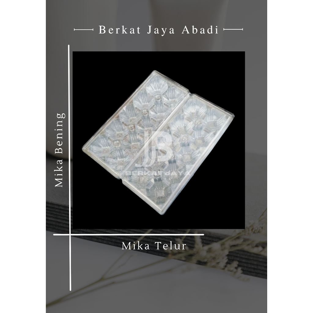 [50pcs] Tray Telor Mika 10 telur / TEMPAT TELUR ASIN