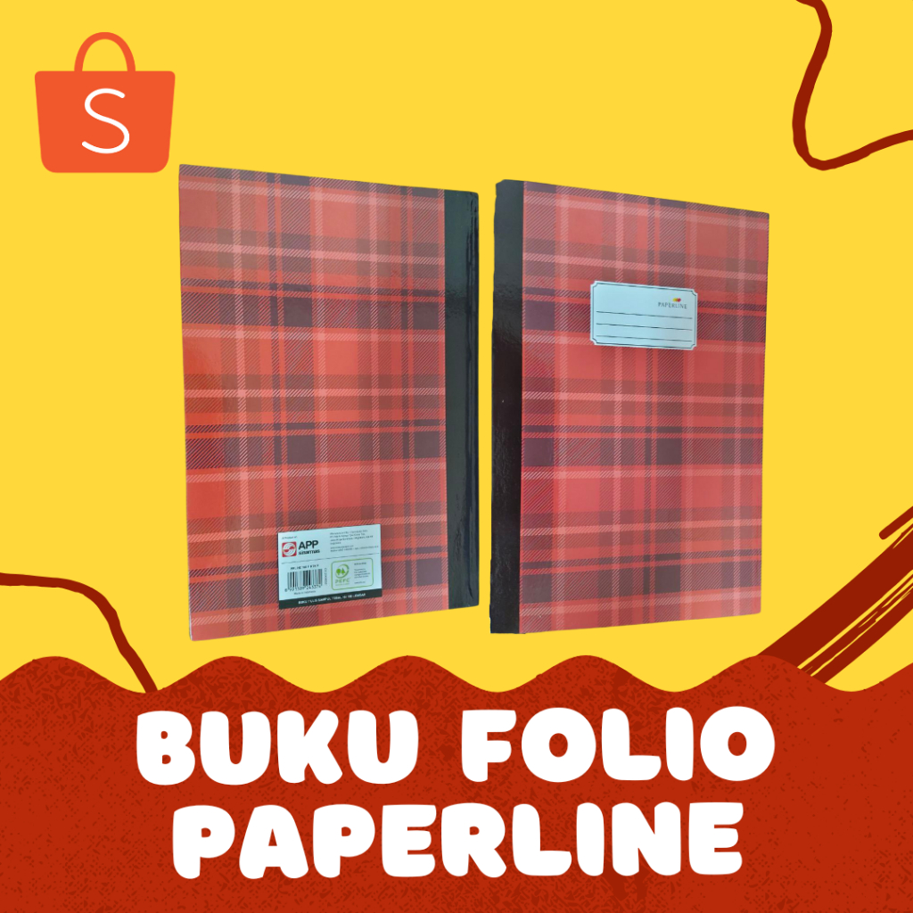 

Buku Folio Paperline 100, 200, 300 Lembar