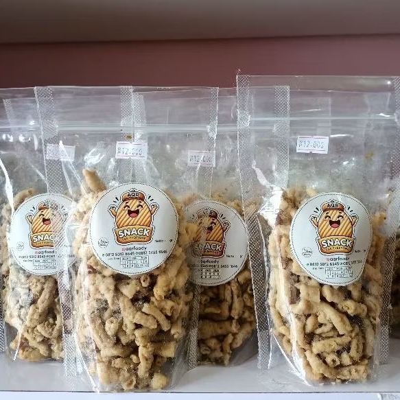 

Snack Keripik Usus Original Daun Jeruk