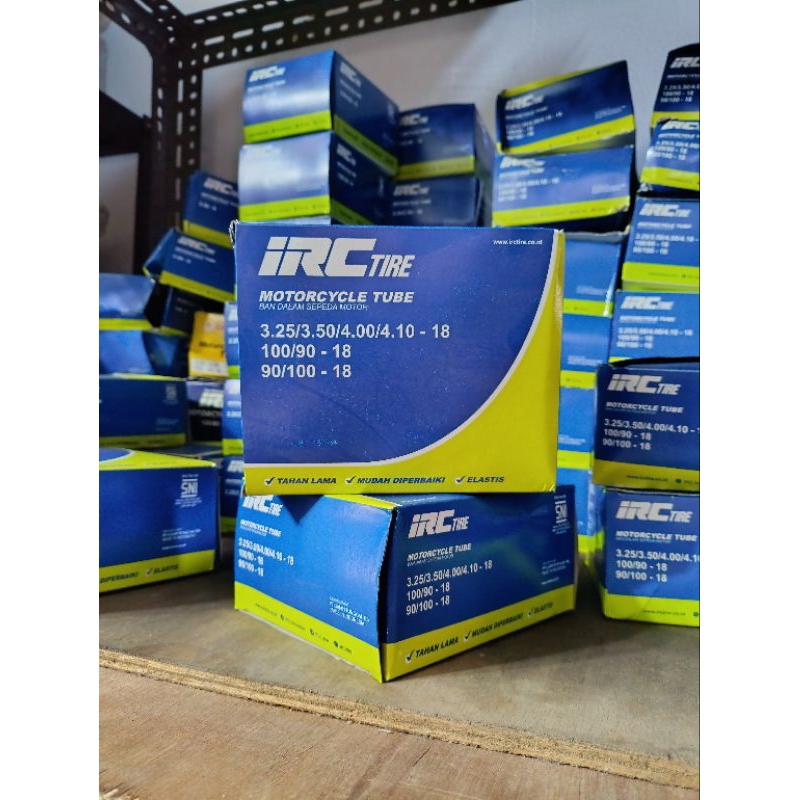 [PAKET 10 PCS] BAN DALAM IRC 325/350/400/410-18 ASLI IRC BD 100/90-18 90/100-18 BAN DALAM CROSS TRAI