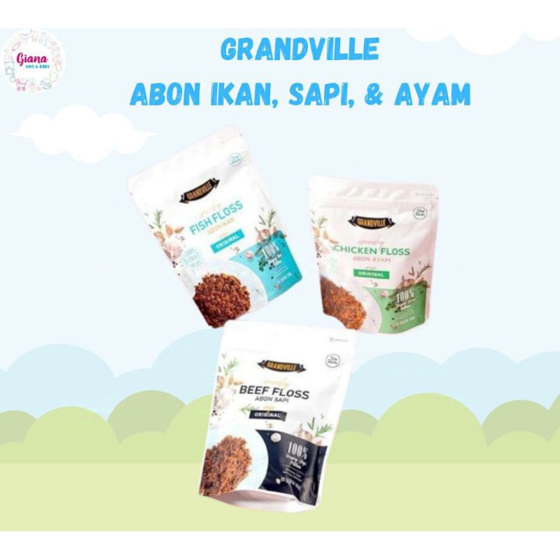 

Grandville - Abon Ikan, Sapi, & Ayam