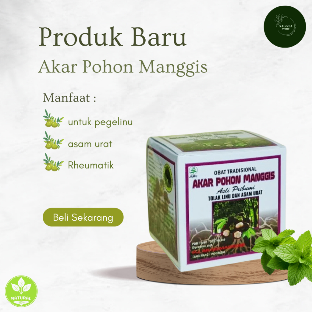

Kapsul Akar Pohon Manggis Original