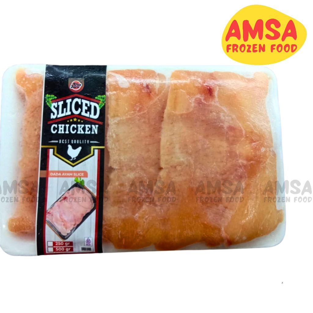 

Chicken Slice 250 gr / Daging Ayam Slice
