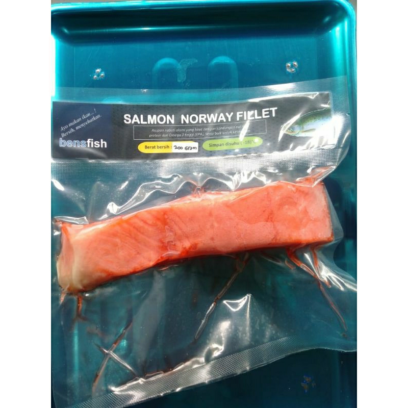 

Ikan salmon 200 gram