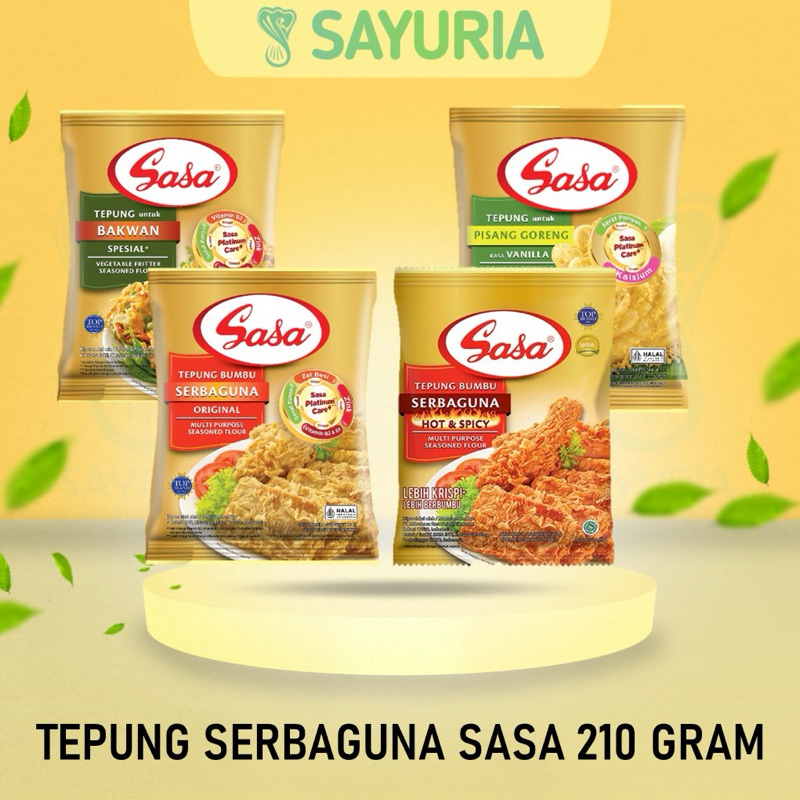 

Sasa Tepung Bervitamin & Bermineral 225gr