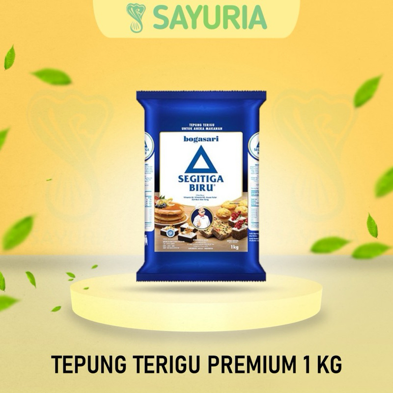 

Tepung Segitiga Biru Premium 1 kg