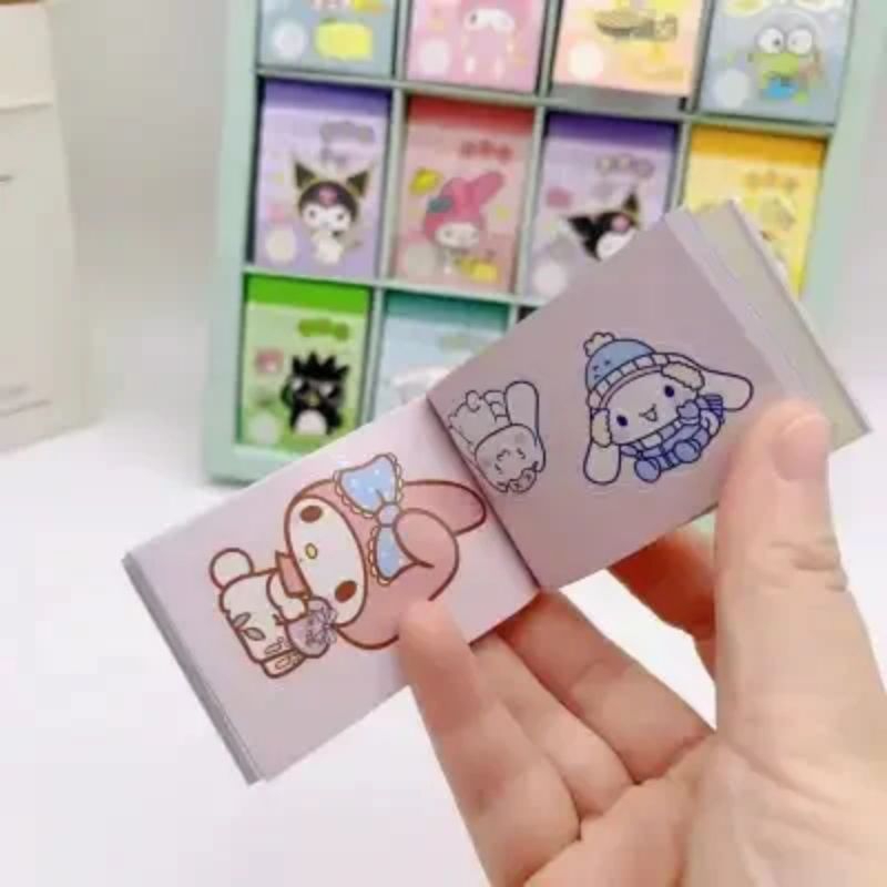 

Stiker buku stiker tempel karakter sanrio