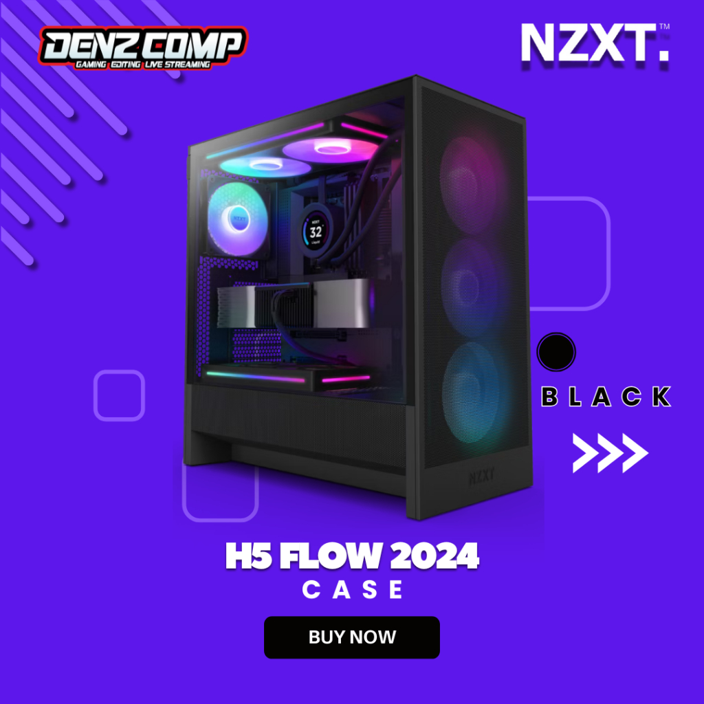 NZXT H5 Flow RGB 2024 - ATX CASE