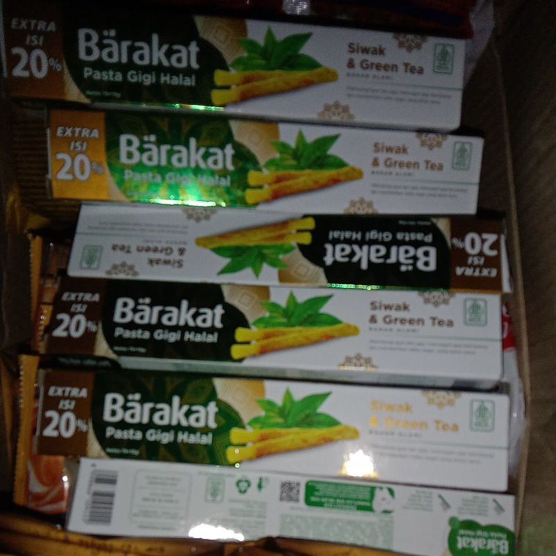 BARAKAT pasta gigi halal