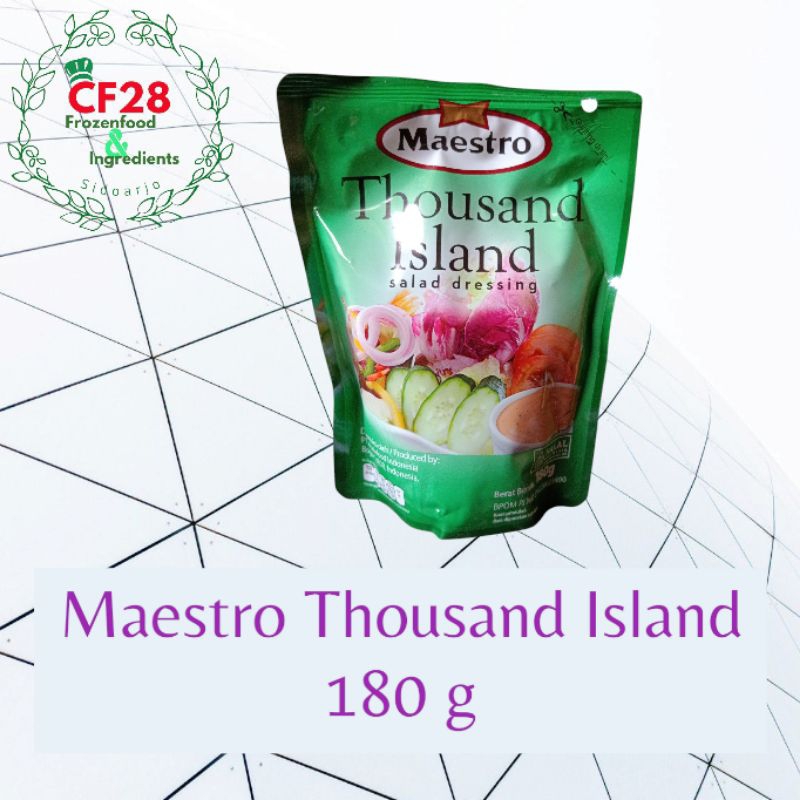 

Maestro saus thousand island 180g