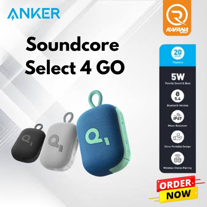 SOUNDCORE SELECT 4 GO by anker