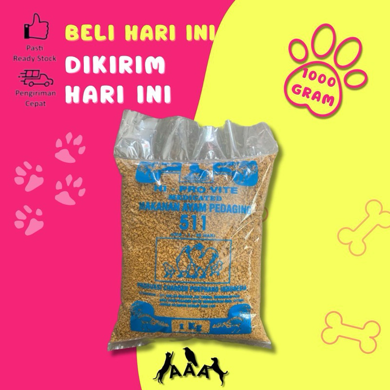 Voer 511 Pur Pakan Ayam Pedaging Kemasan 1 Kg