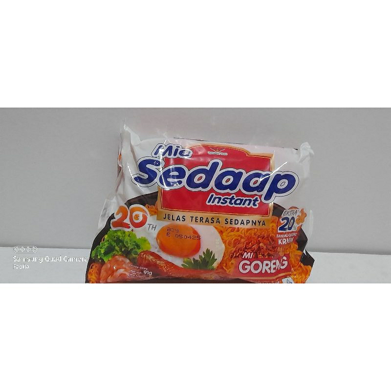 

Mie Goreng Mie Instan Mie Sedaap isi 5x91 gr