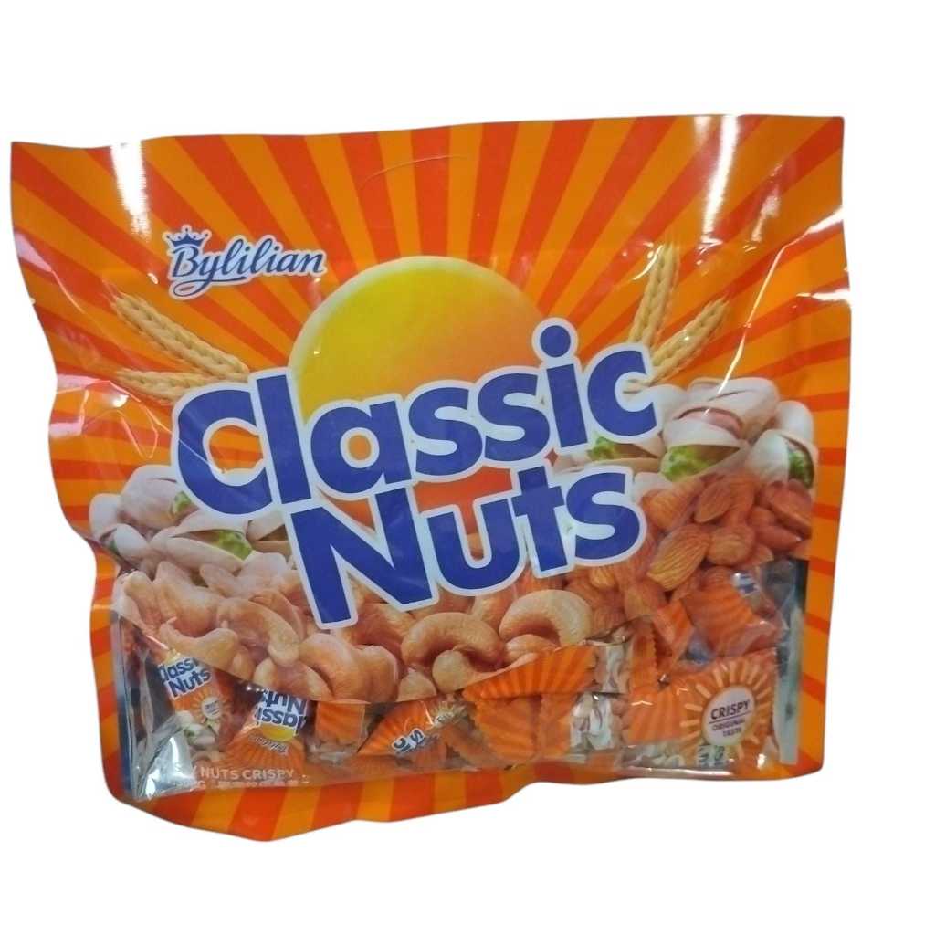 

Bylilian Classic Nuts 308g (permen enting" aneka kacang)