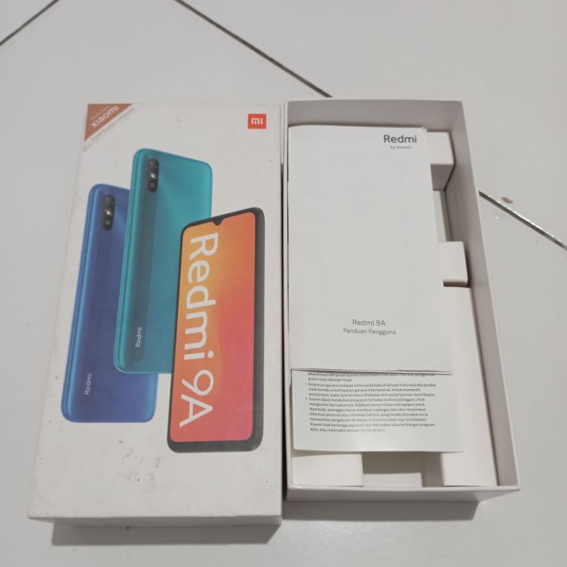 Dus Box Xiaomi Redmi 9A Original Bawaan Unit