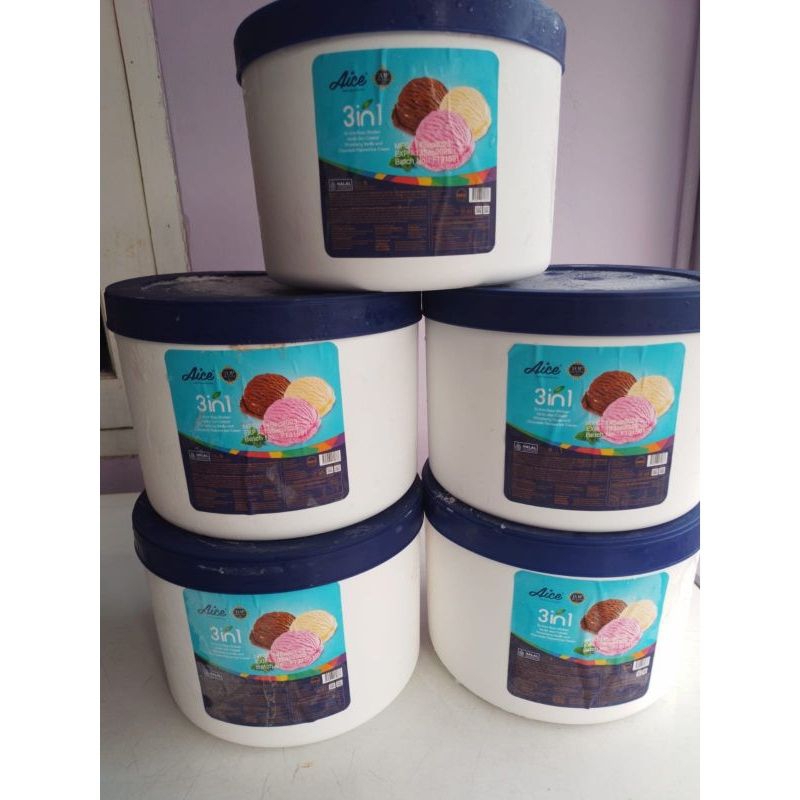 Ember bekas es krim ukuran 5 liter (ember kosongan)