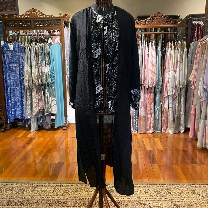Dima Cardigan Viscos Dian Pelangi LIMITED EDITION Long Outer Bolero Kardigan Mantel Cardi Outfit Cas
