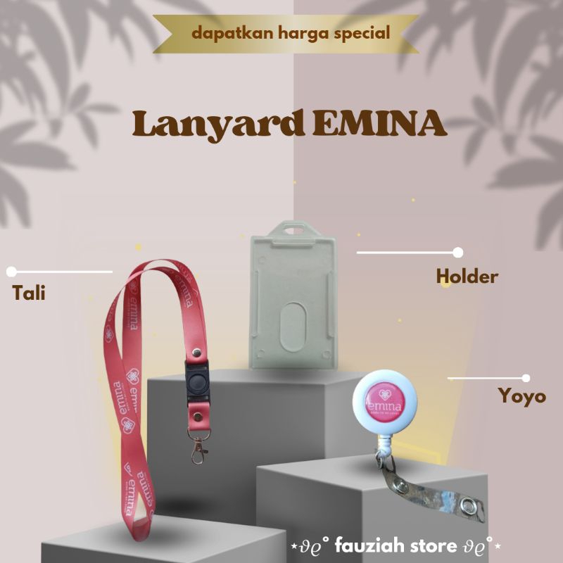 

READY!Tali/ Lanyard Emina Termurah Se Indonesia, Stok Melimpah!!