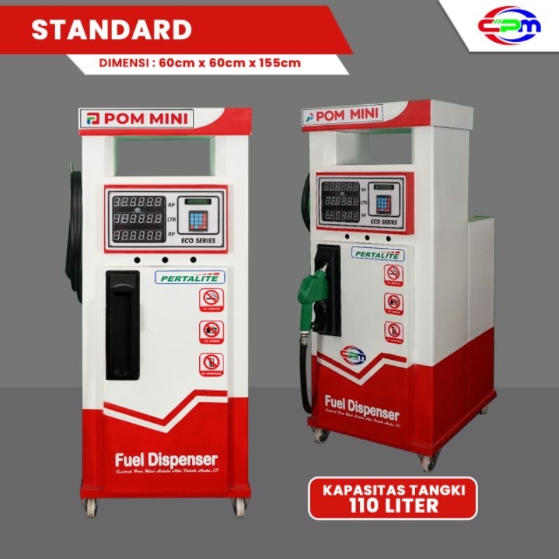 Pom Mini - Pertamini Digital 1 Nozzle 110 Liter Termurah & Berkualitas (Produk CPM)
