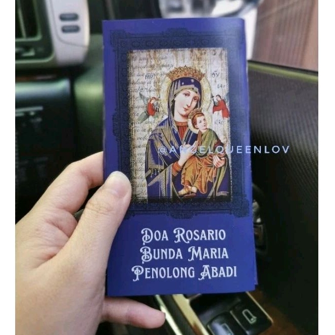 Lembar Doa Rosario Bunda Maria Penolong Abadi / Doa Bunda Penolong Abadi
