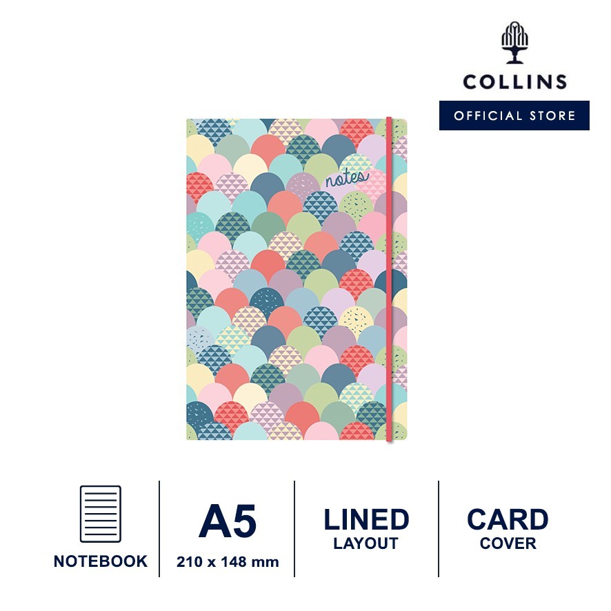 

Collins Notebook Syren A5 Lined Agenda Jurnal Planner Journal